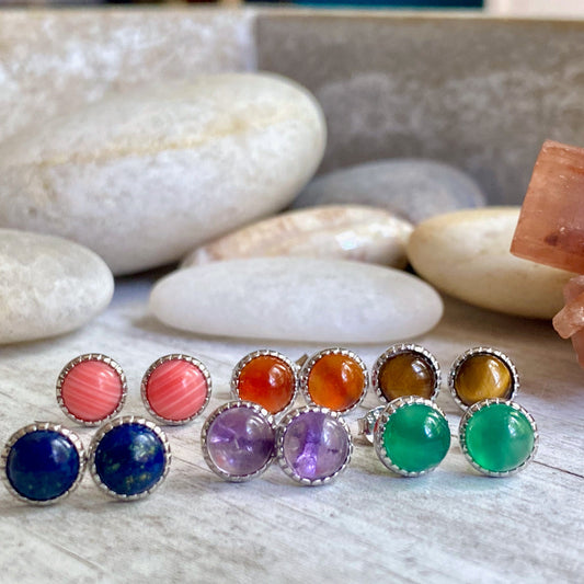 Daphne Gemstone Earrings