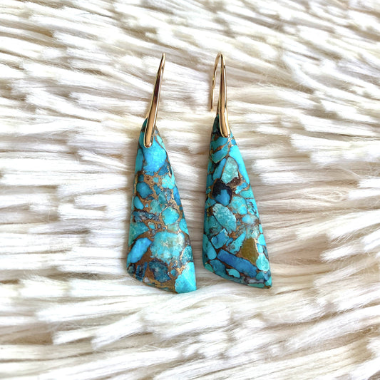 Terrasita Turquoise Earrings