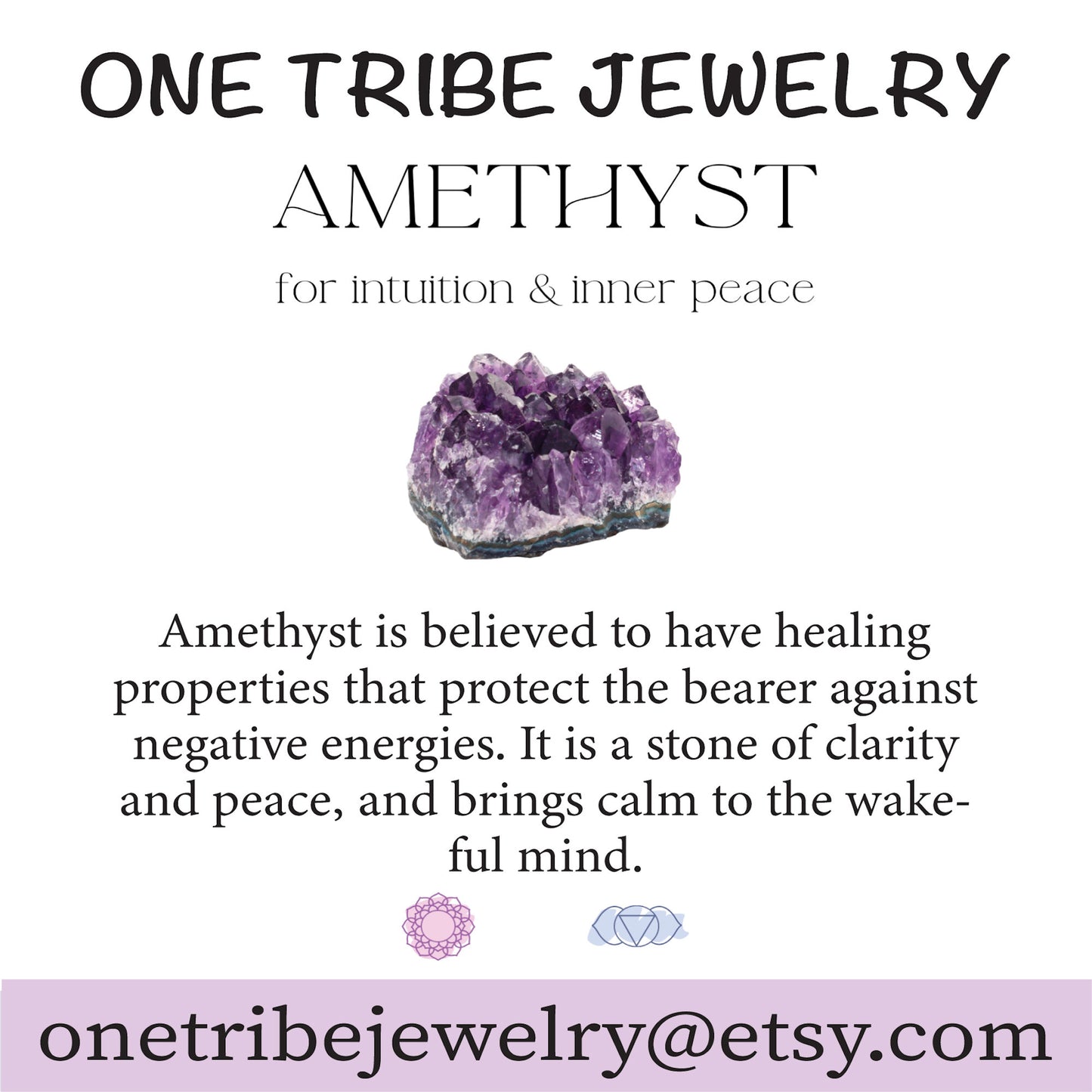 Last Chance Amethyst Point Earrings