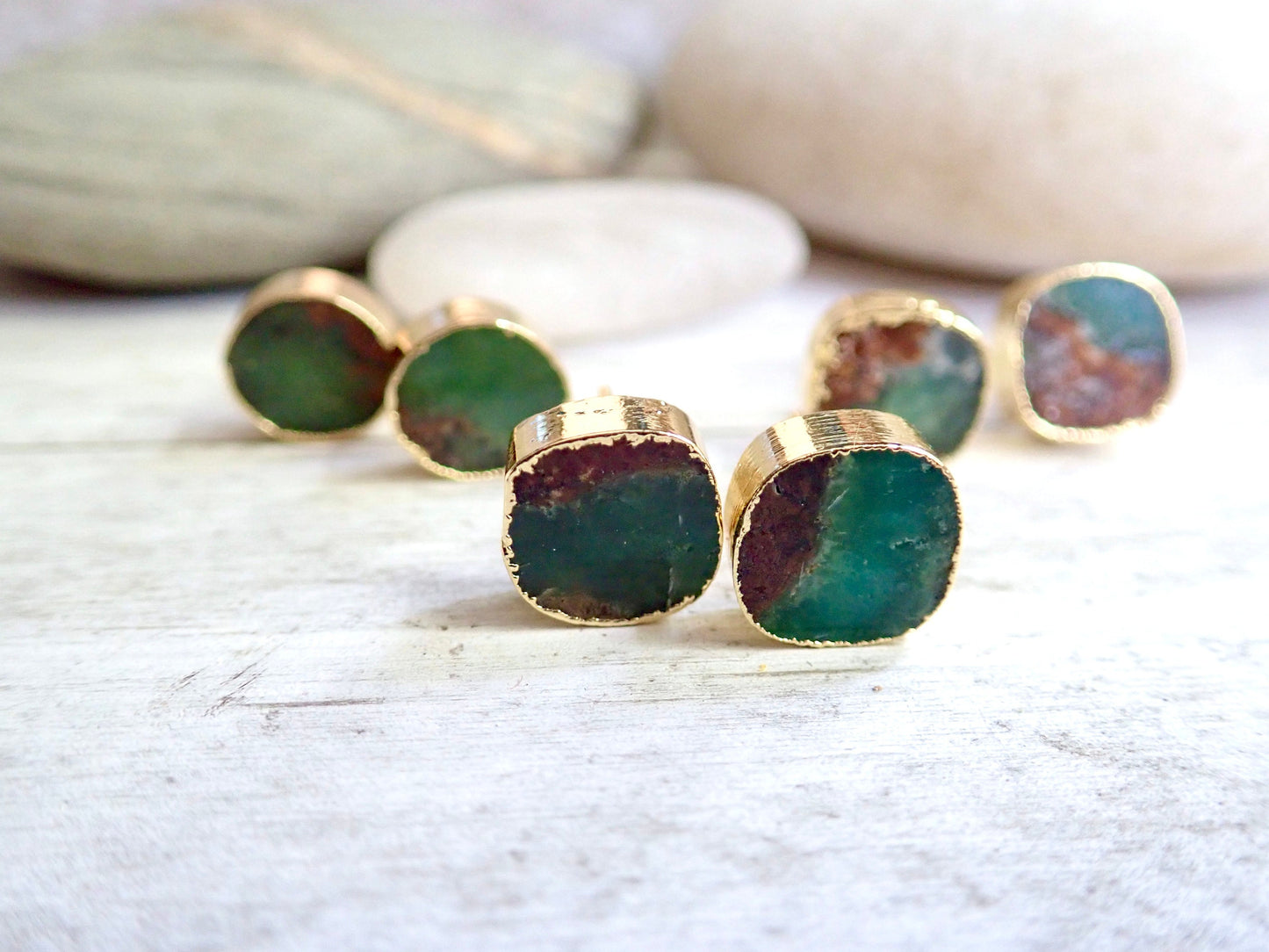 Daintree Chrysoprase Earrings