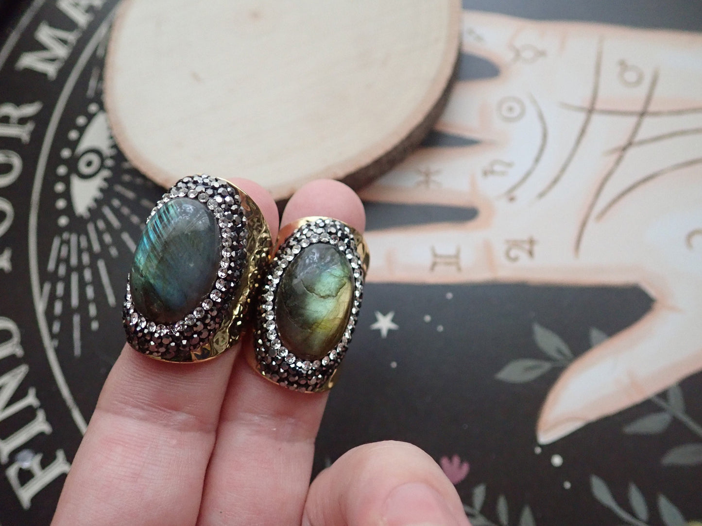 Lucinda Labradorite Ring