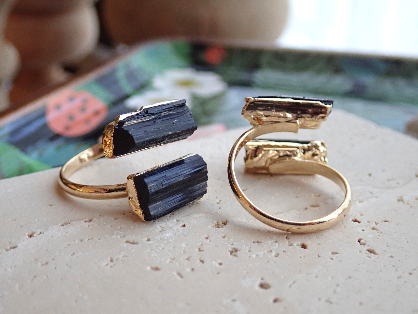 Bella Black Tourmaline Ring