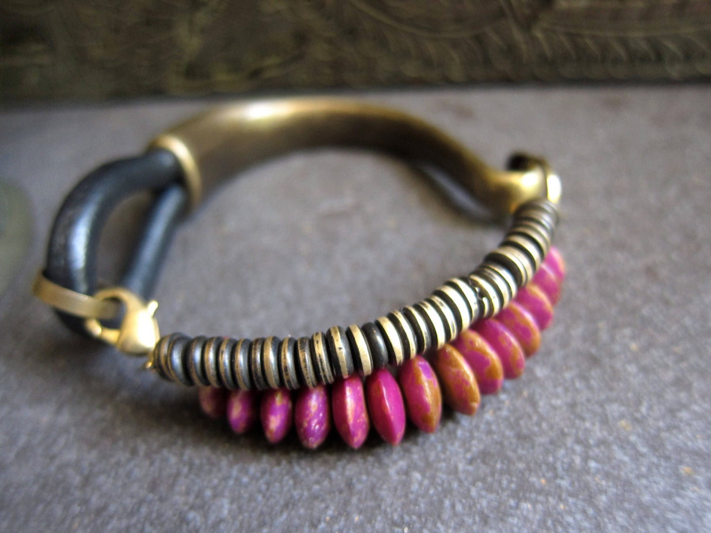 Orchid Morpho Bracelet