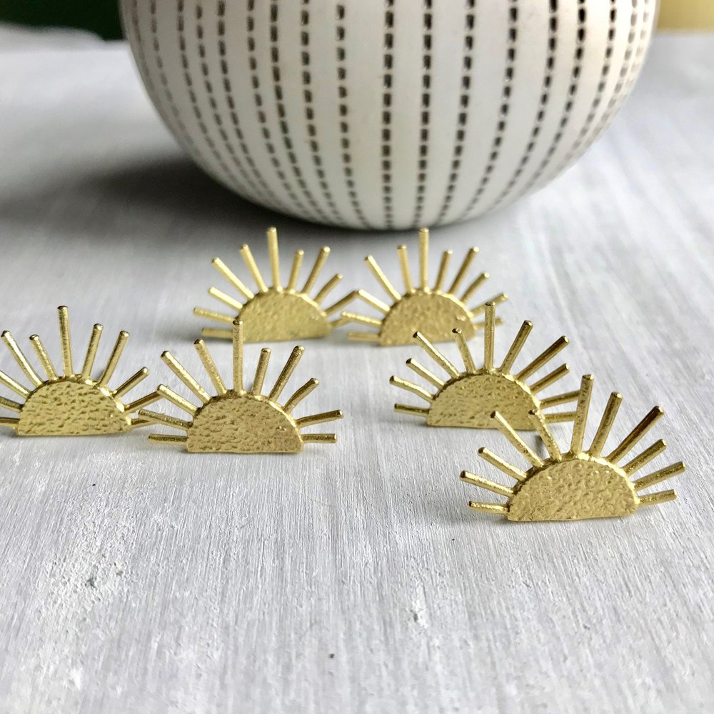 Hello Sunshine Studs