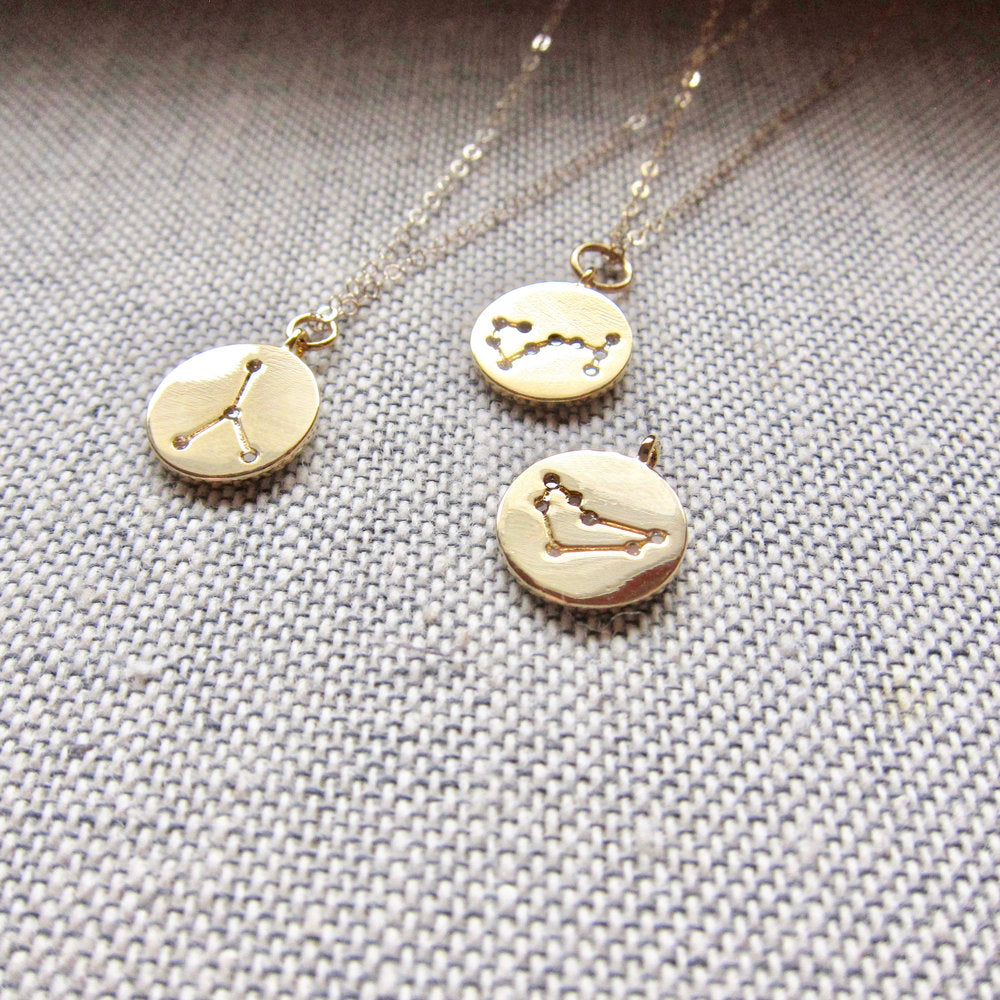 Zadie Small Zodiac Necklace