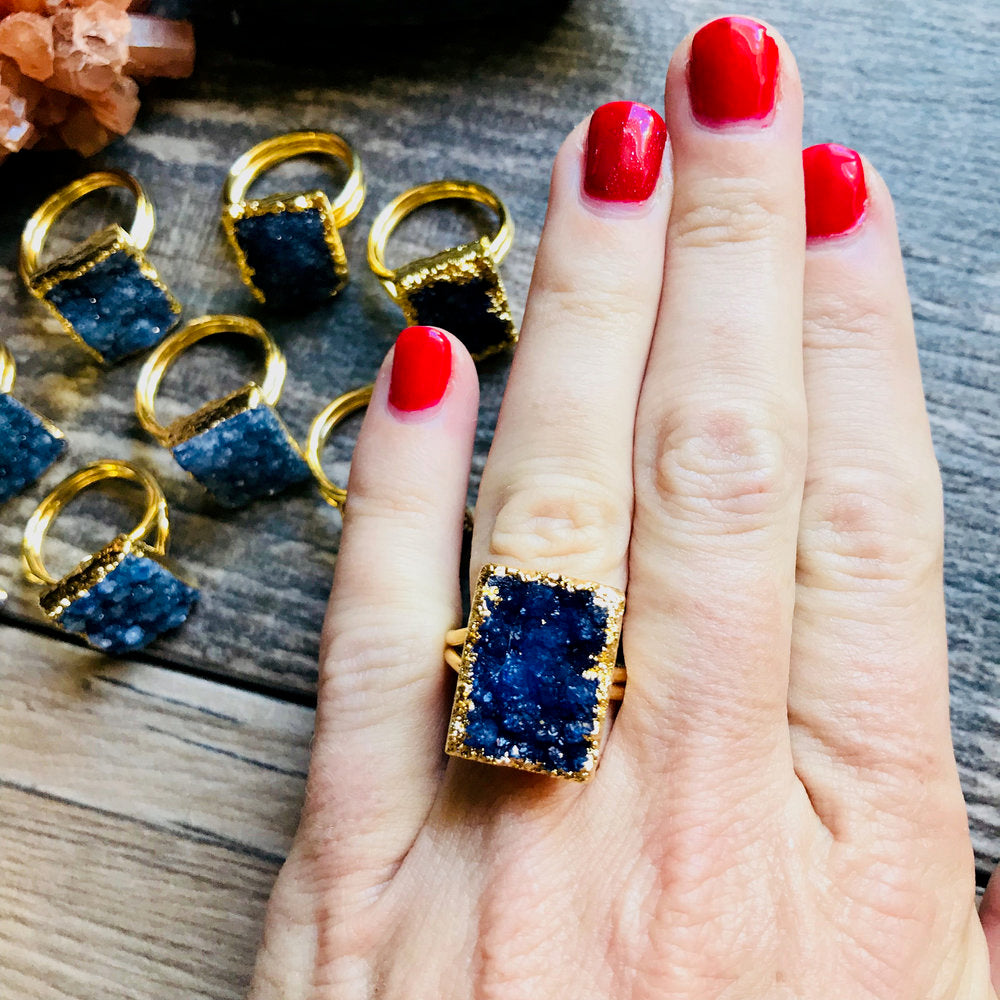 Demeter Druzy Ring