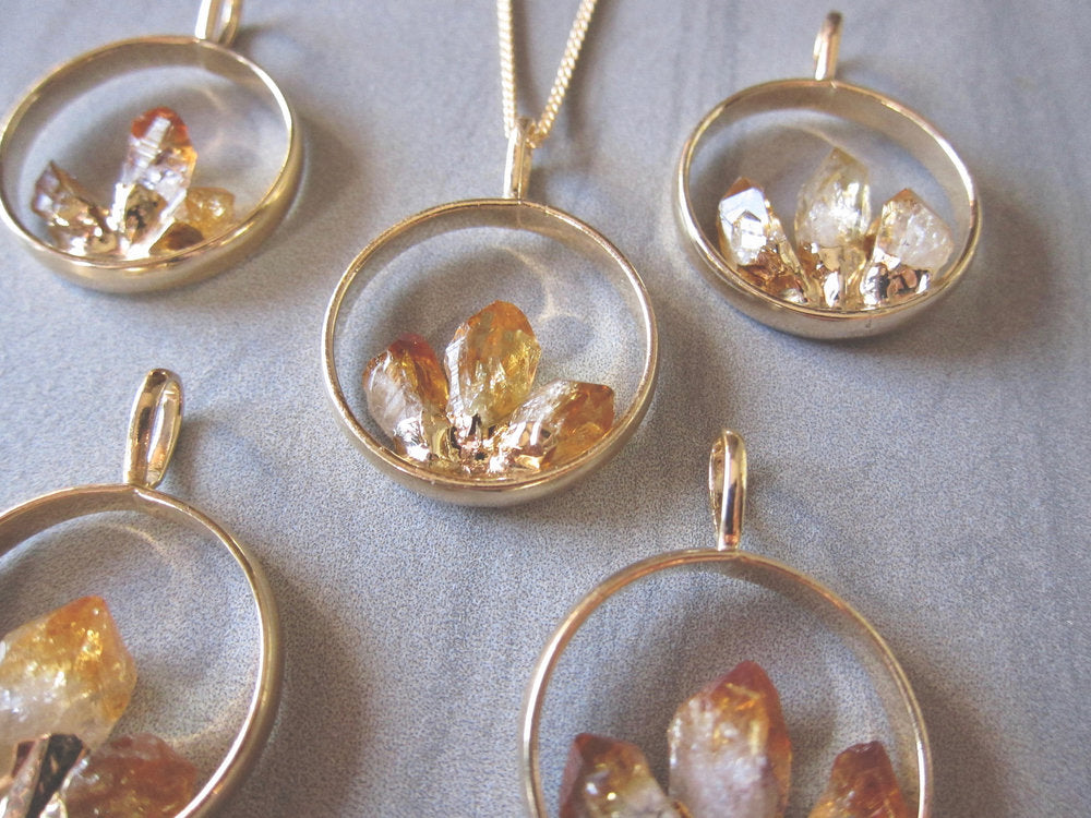 Codix Citrine Necklace