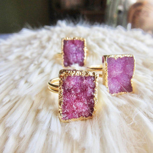 Pink Flamingos Ring