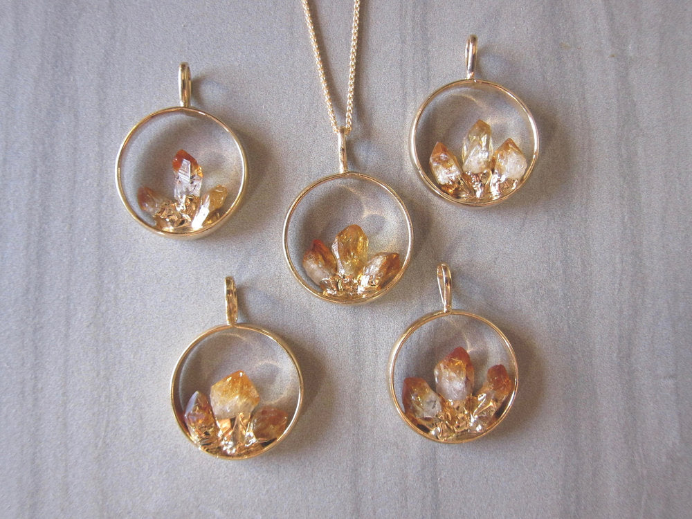 Codix Citrine Necklace