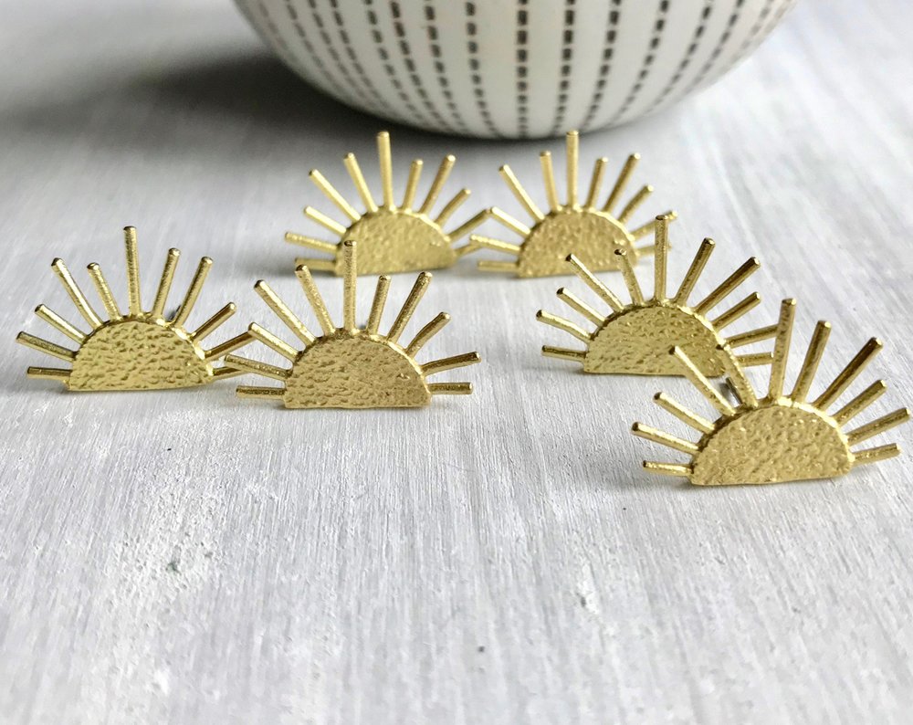 Hello Sunshine Studs