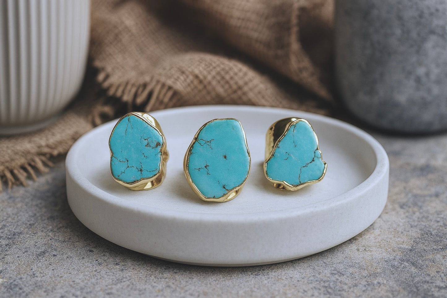 Bizby Turquoise Ring