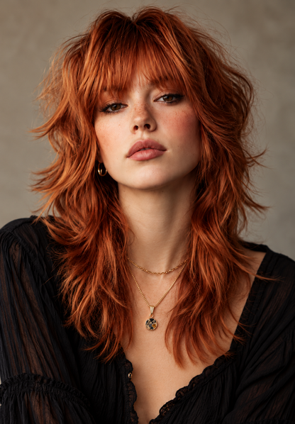 Gold Citrine & Black Jade Necklace – Mojave Gemstone Coin Necklace – Kintsugi Style Round Pendant