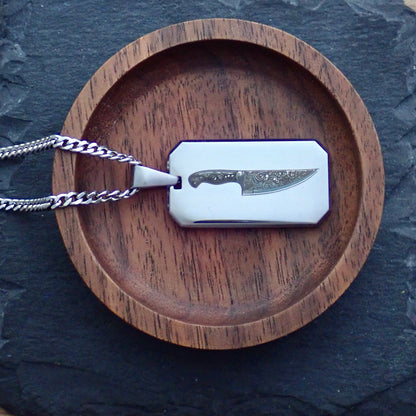 Chef's Knife Necklace