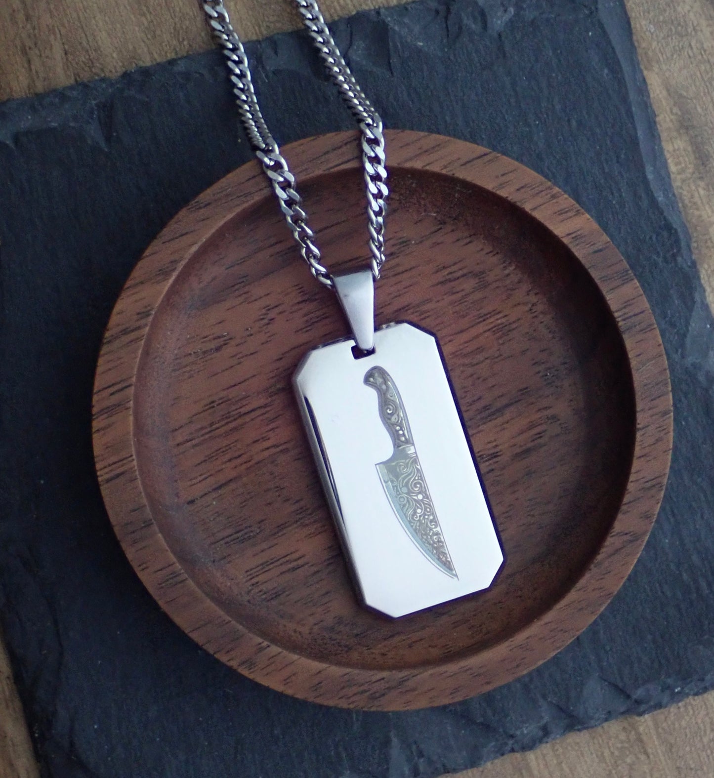 Chef's Knife Necklace