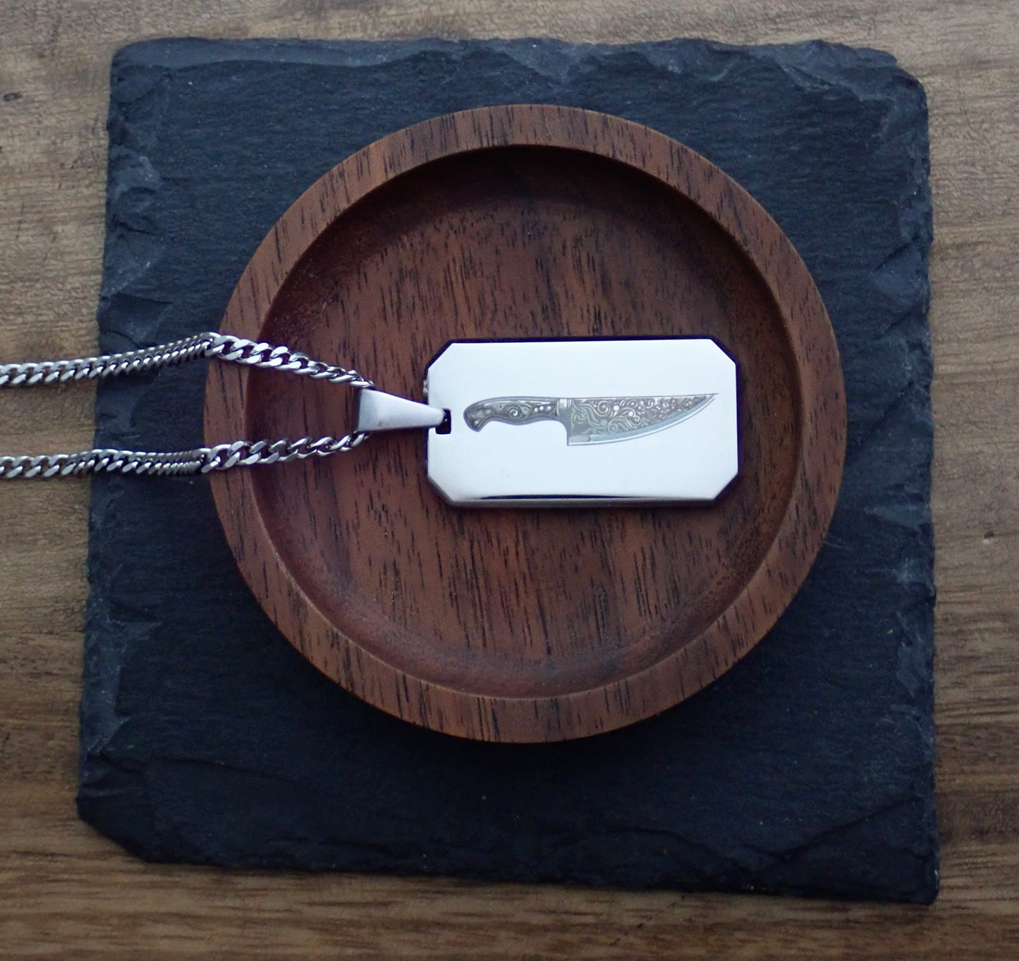 Chef's Knife Necklace