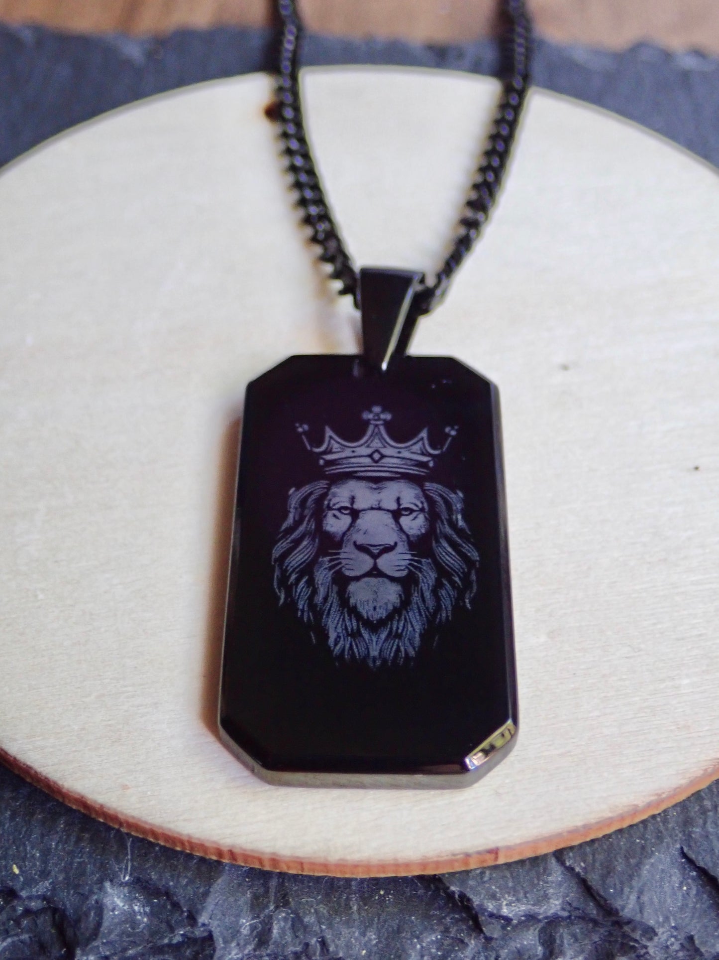 Leo Rex Dog Tag Necklace (Copy)