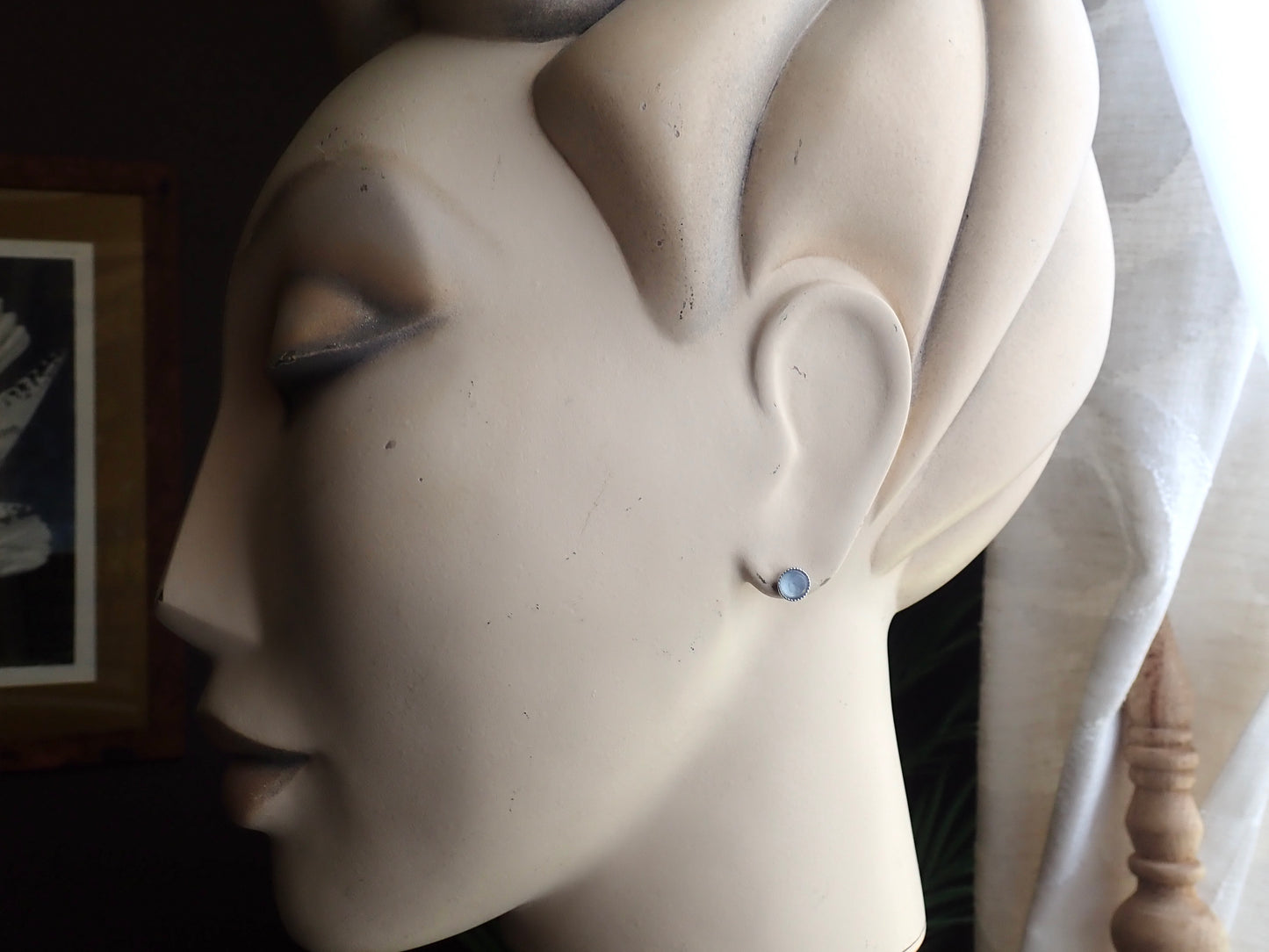 Altimont Aquamarine Stud Earrings