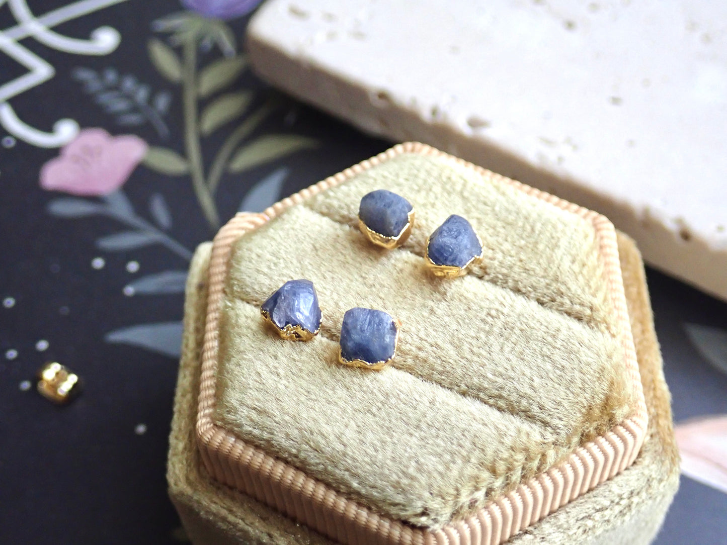 Rizzo  Sapphire Earrings