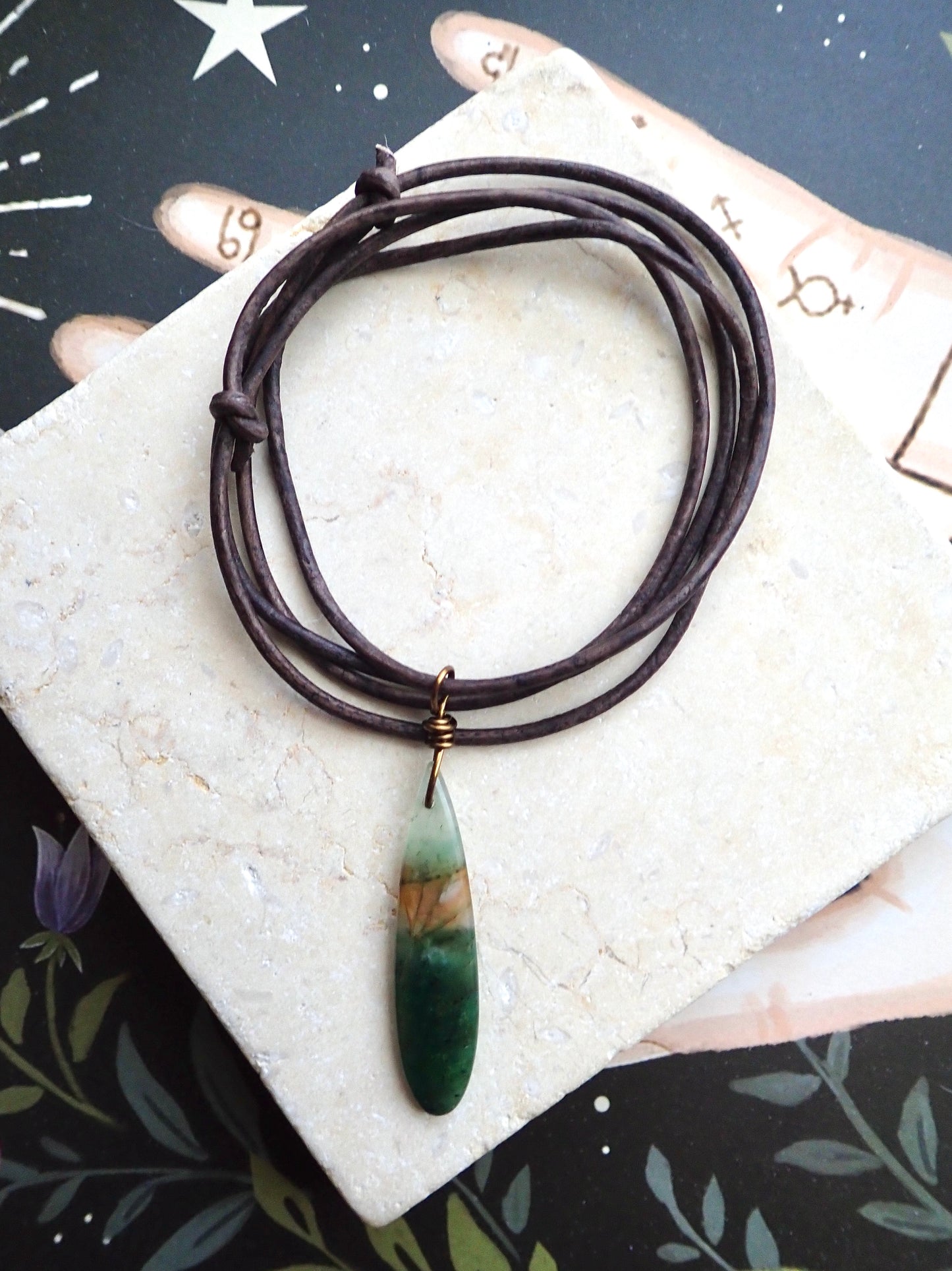 Mont Vert Jade Necklace