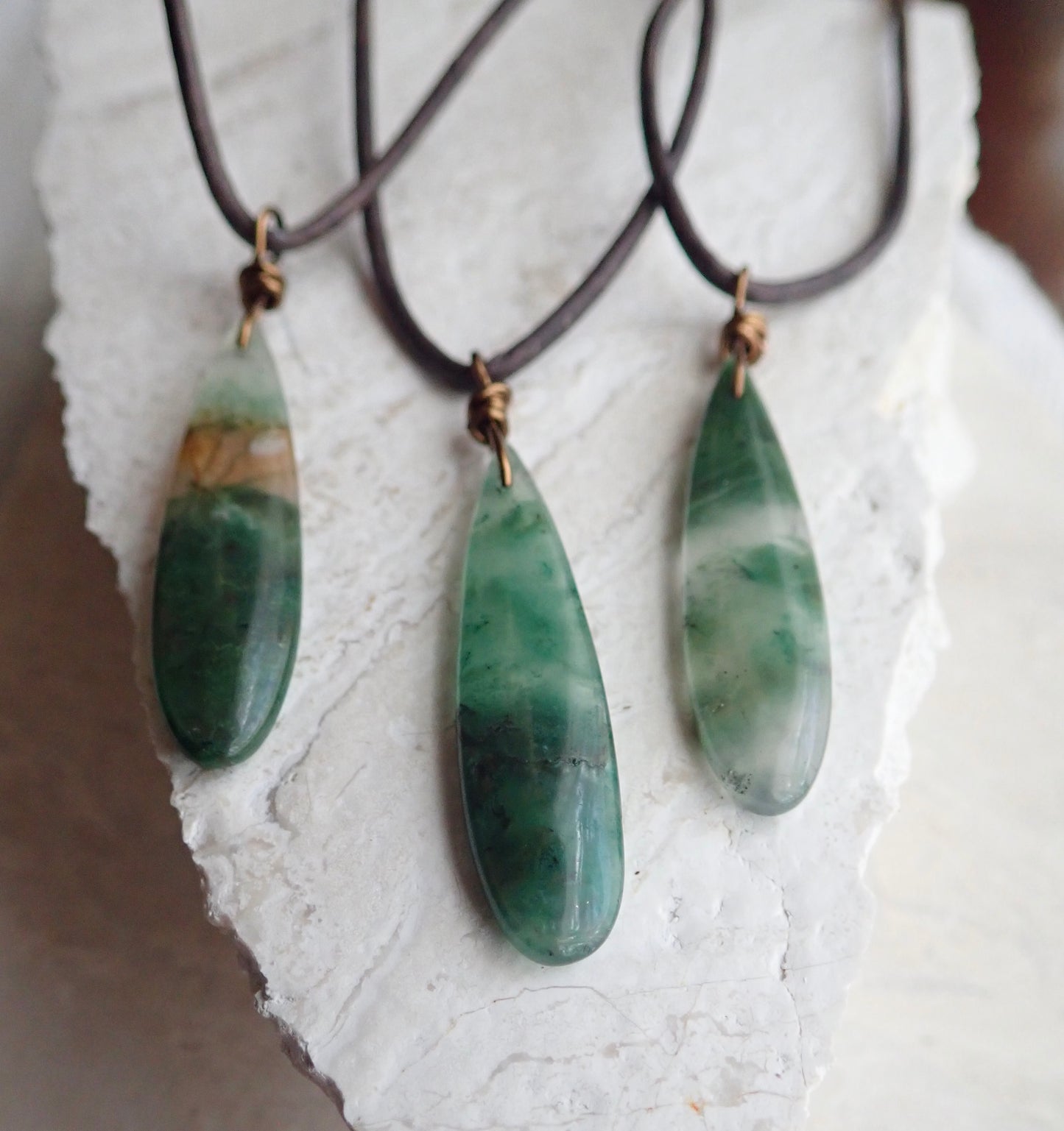 Mont Vert Jade Necklace