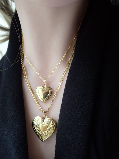 Victoria Heart Locket Necklace