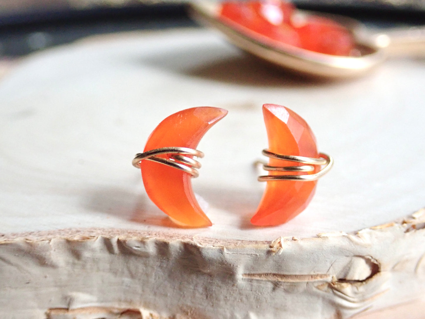 Carli Carnelian Earrings