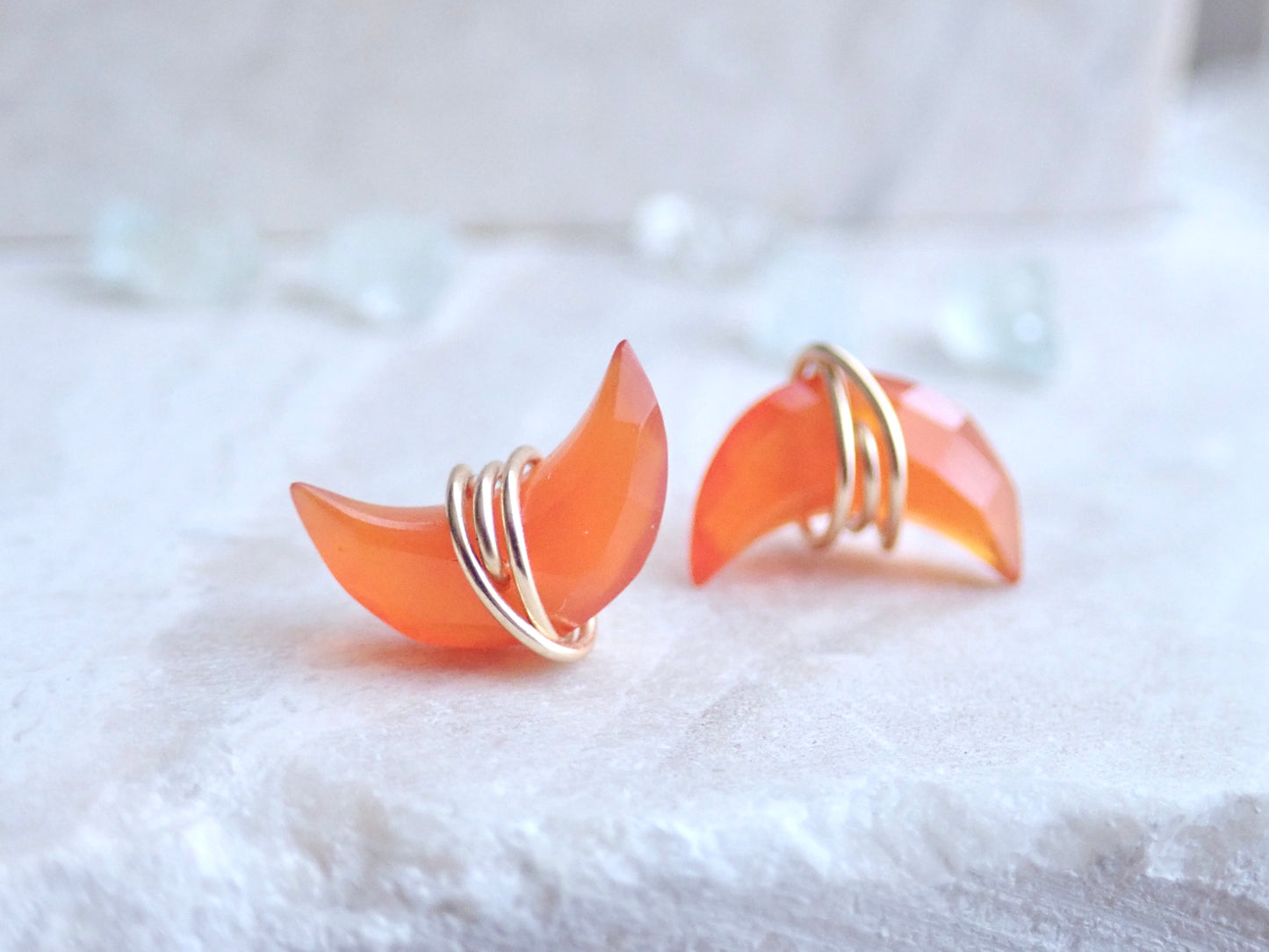 Carli Carnelian Earrings