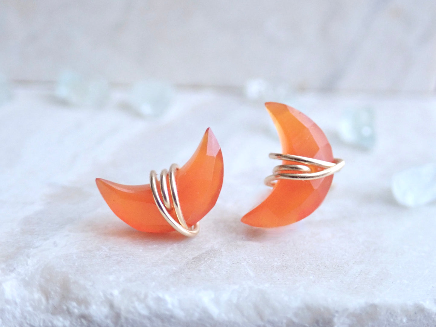 Carli Carnelian Earrings