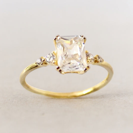 The Duchess  Diamond CZ  Ring