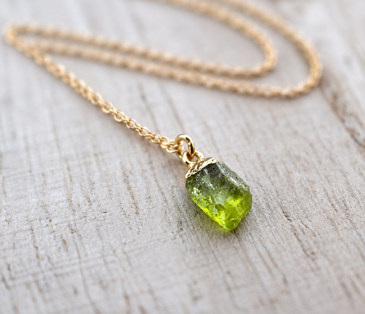 Proserpine Peridot Necklace