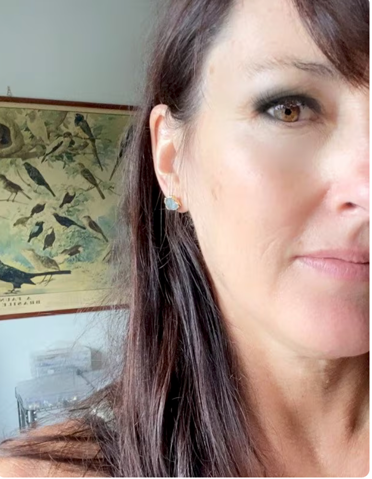 Mythic Argos Aquamarine Studs