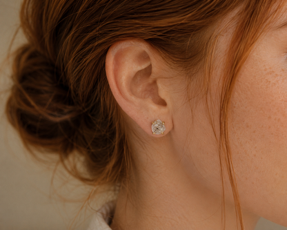 Hellas Herkimer Diamond Studs