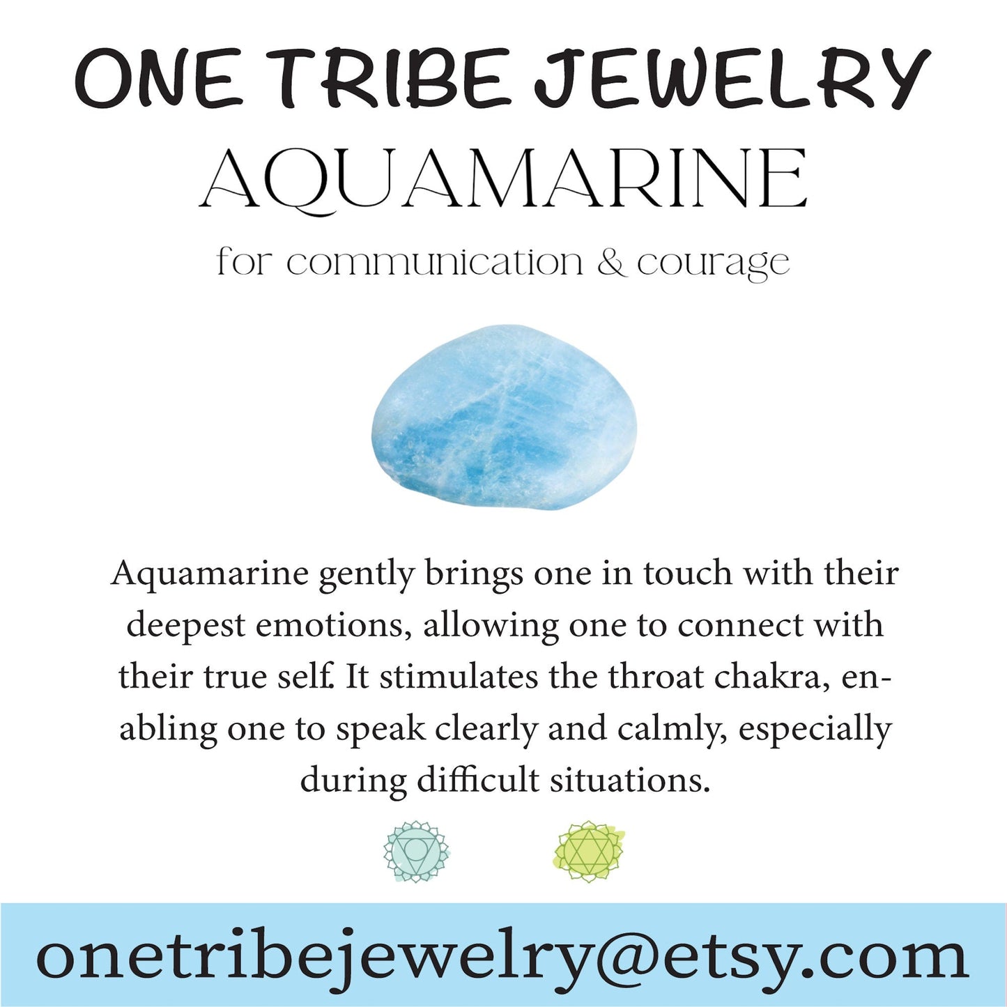 Aquatica Raw Aquamarine Necklace