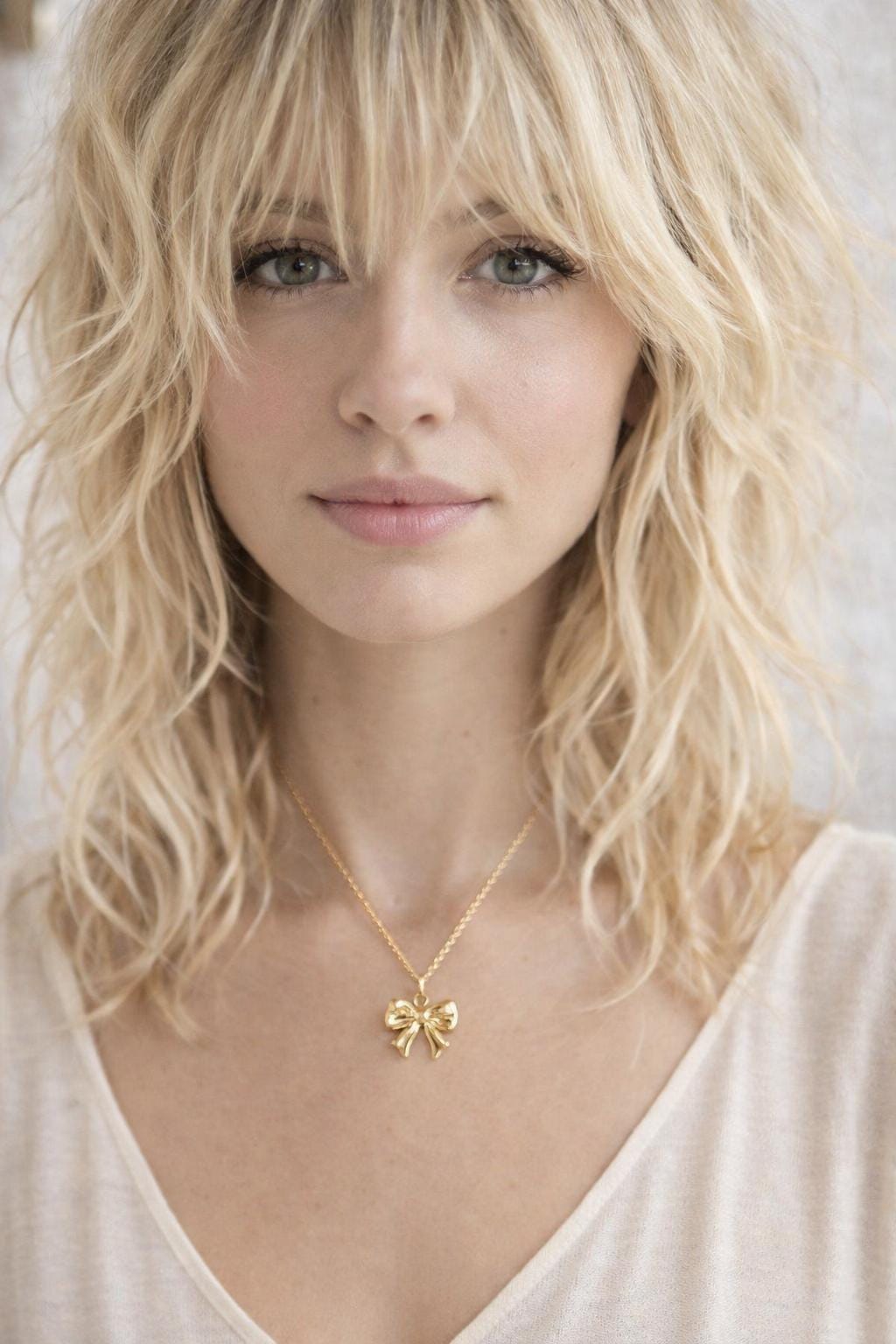 18k Gold Filled Bow Studs Earrings, Gold Ribbon Earrings, Bowtie Knot Earrings