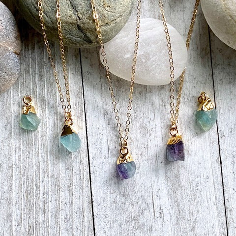 Fay Fluorite Necklace