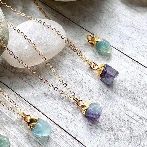 Fay Fluorite Necklace