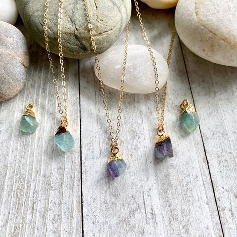 Fay Fluorite Necklace