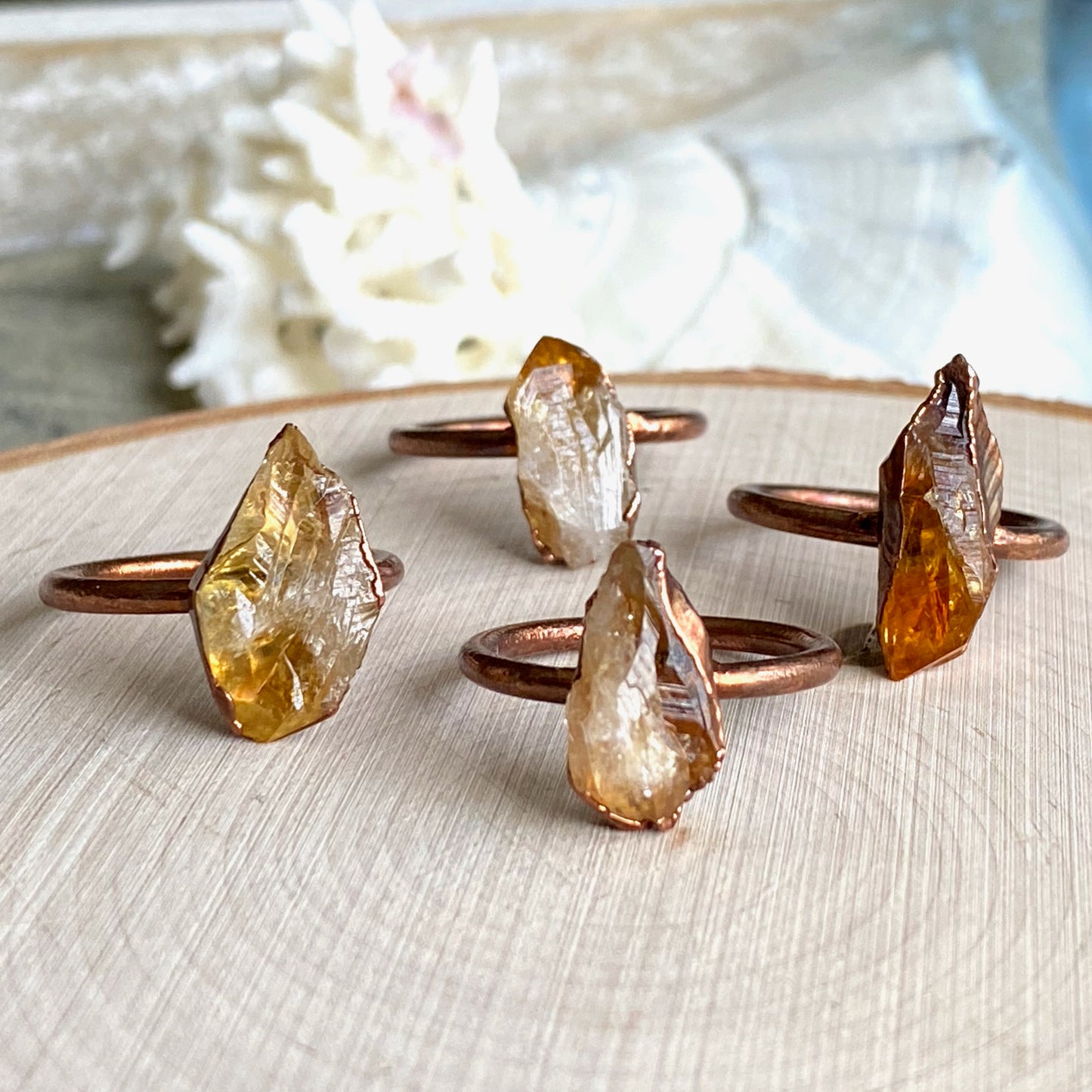 Citronelle Citrine Ring