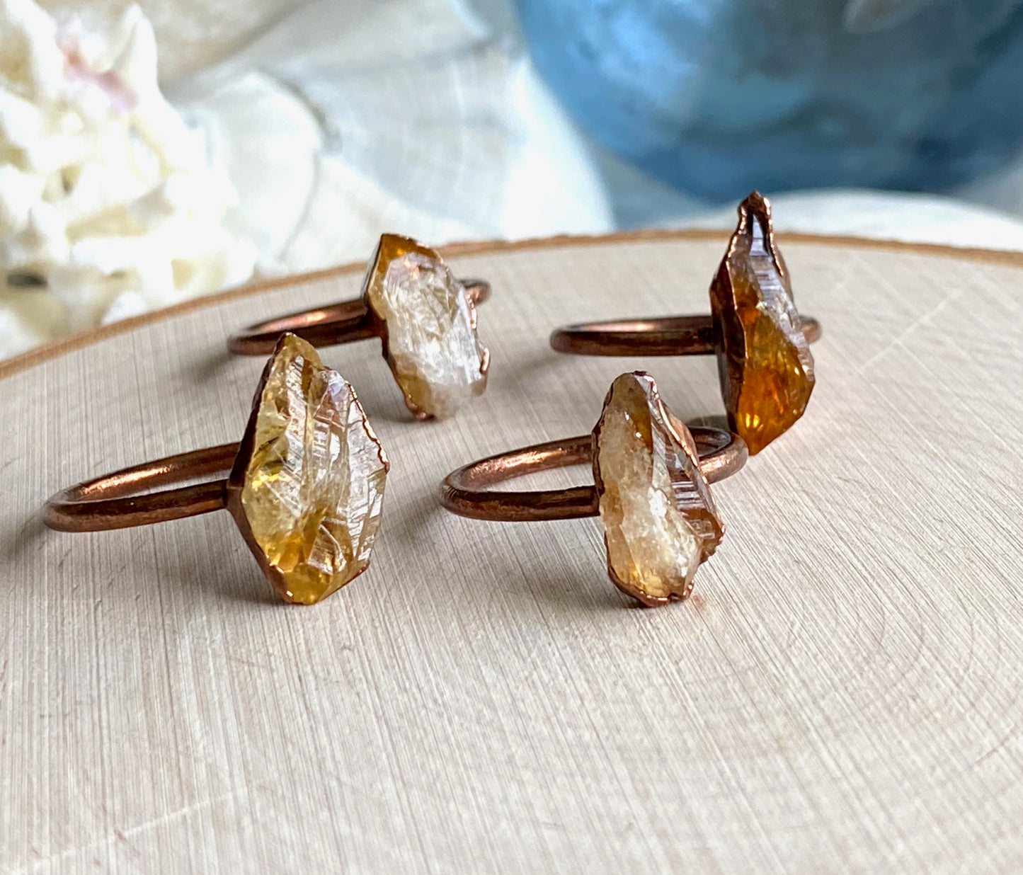 Citronelle Citrine Ring