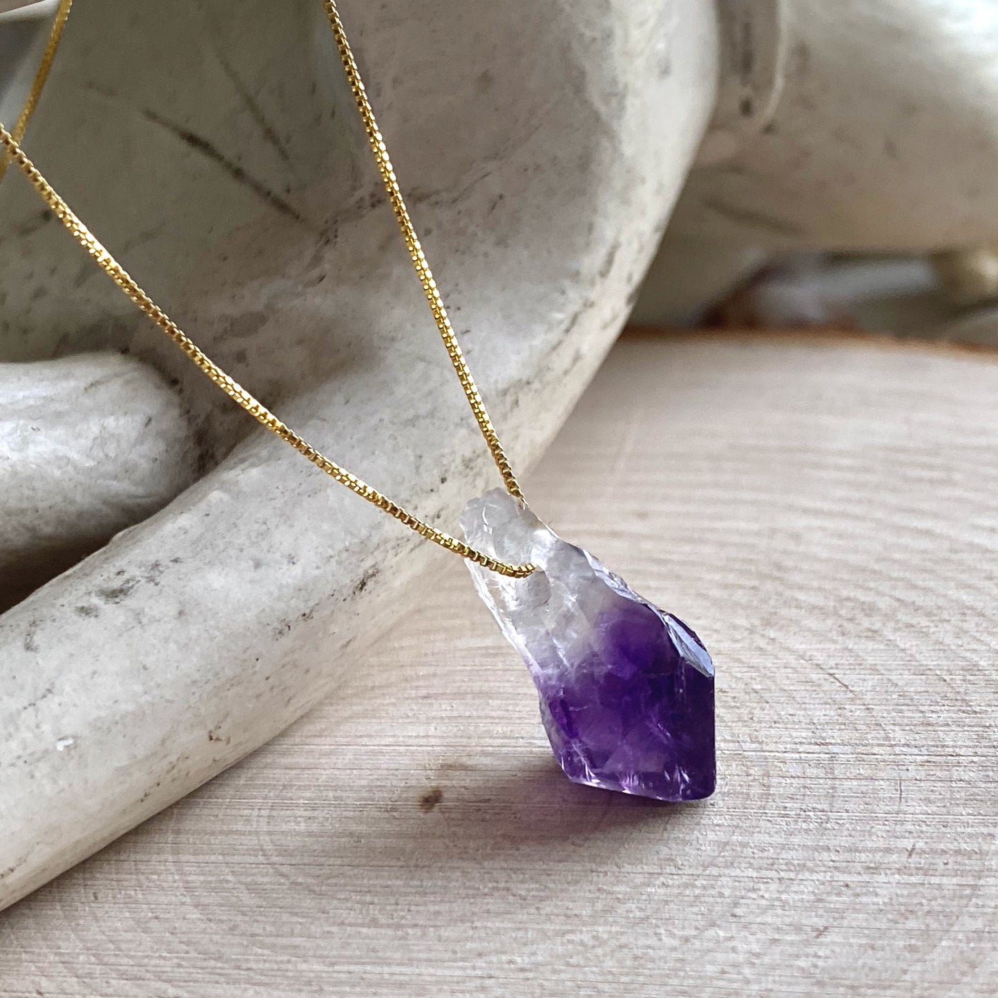 Angelou Amethyst Necklace