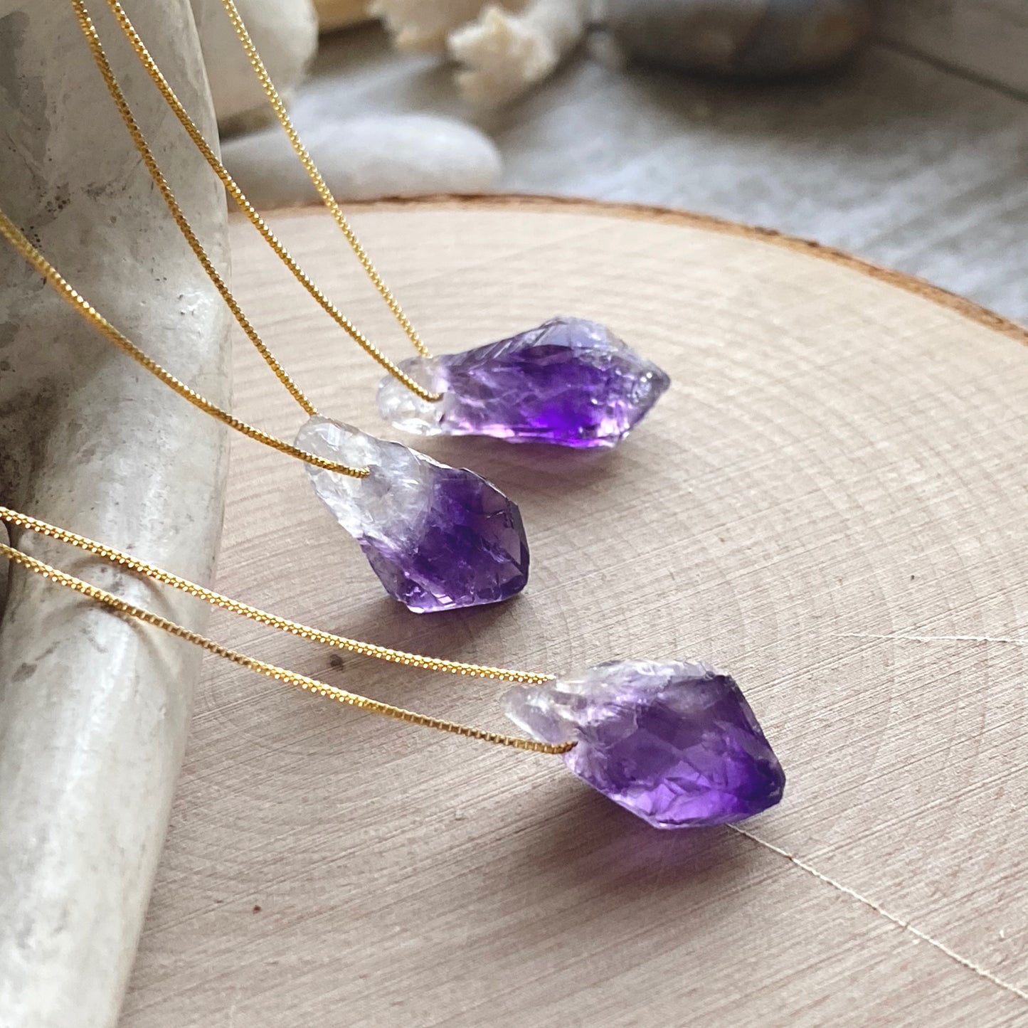 Angelou Amethyst Necklace