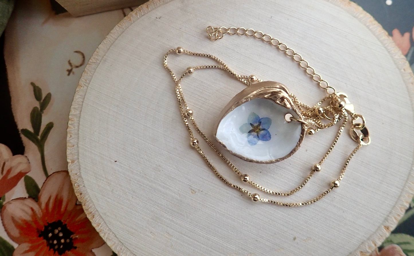 Forget-Me-Not Necklace