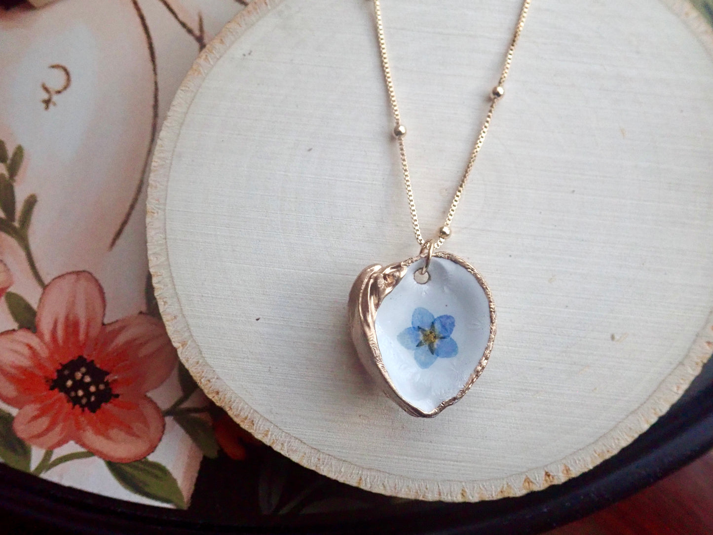 Forget-Me-Not Necklace