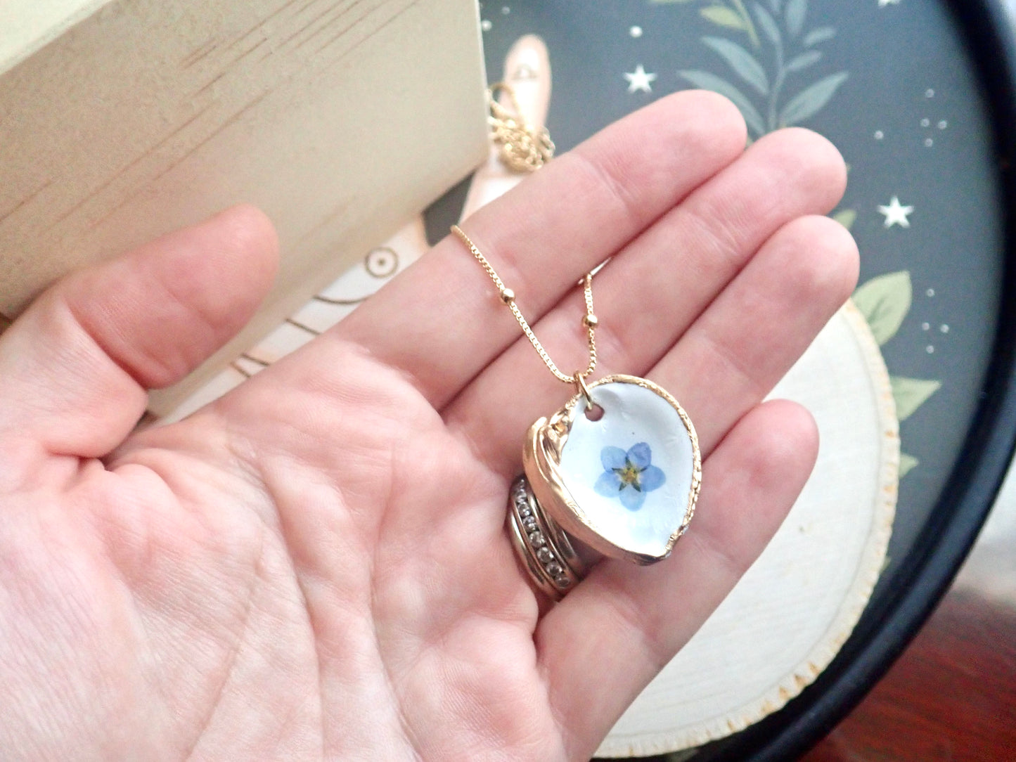 Forget-Me-Not Necklace