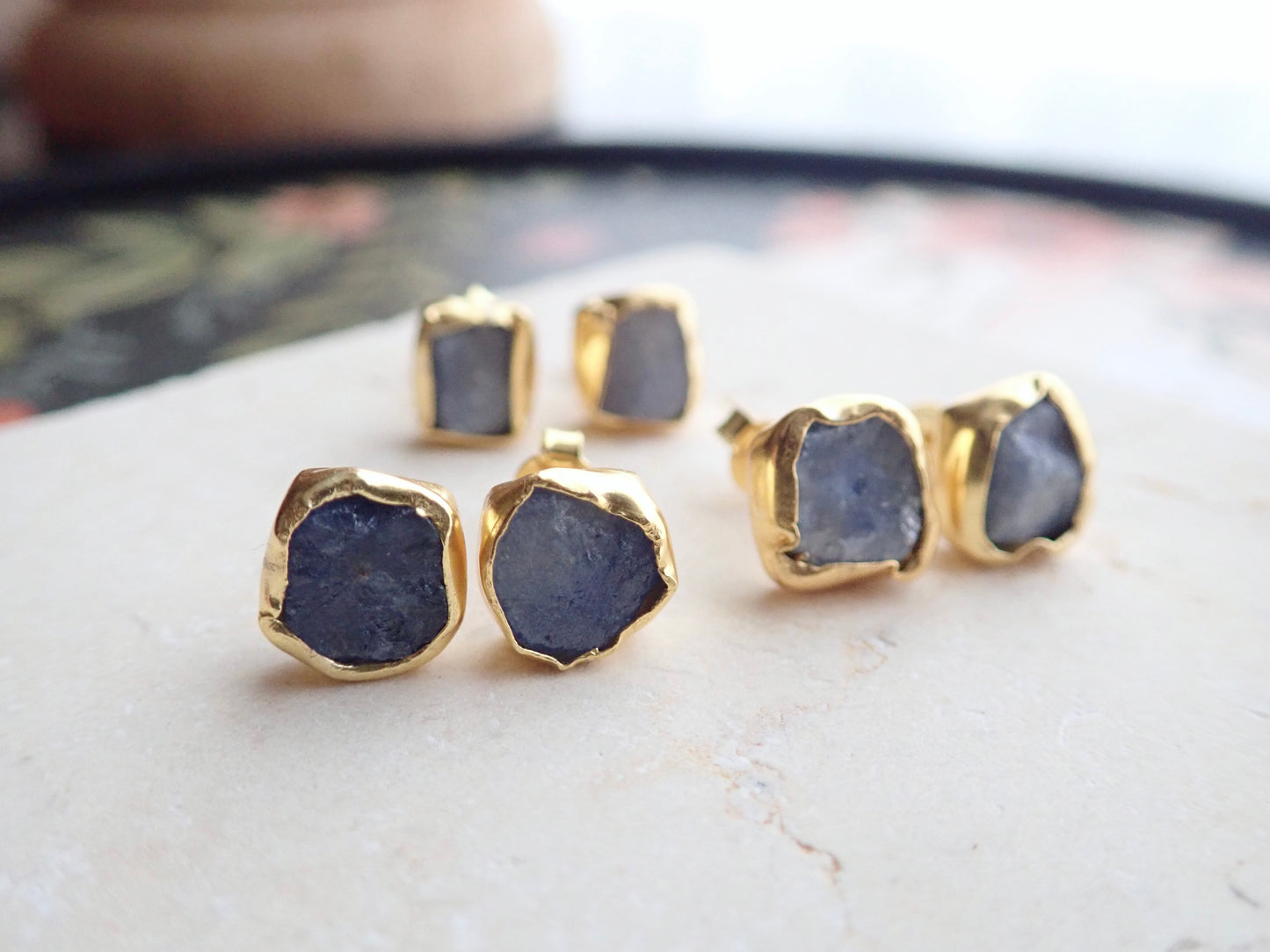 Serenity Sapphire Studs