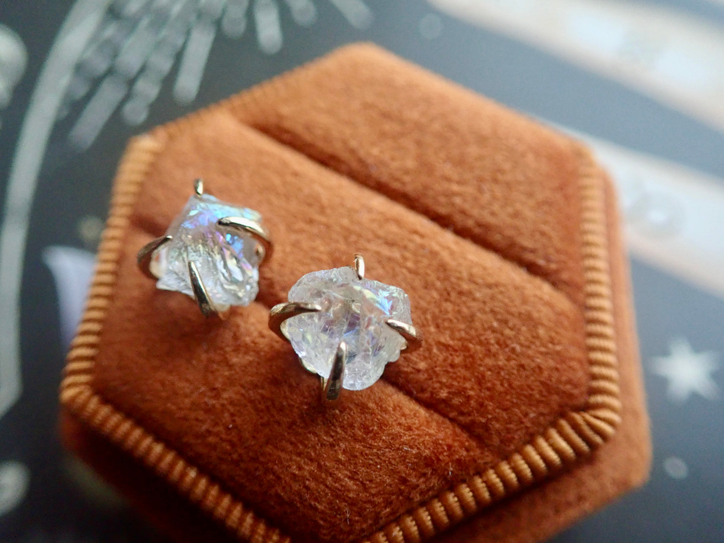 Angel Aura Stud Earrings