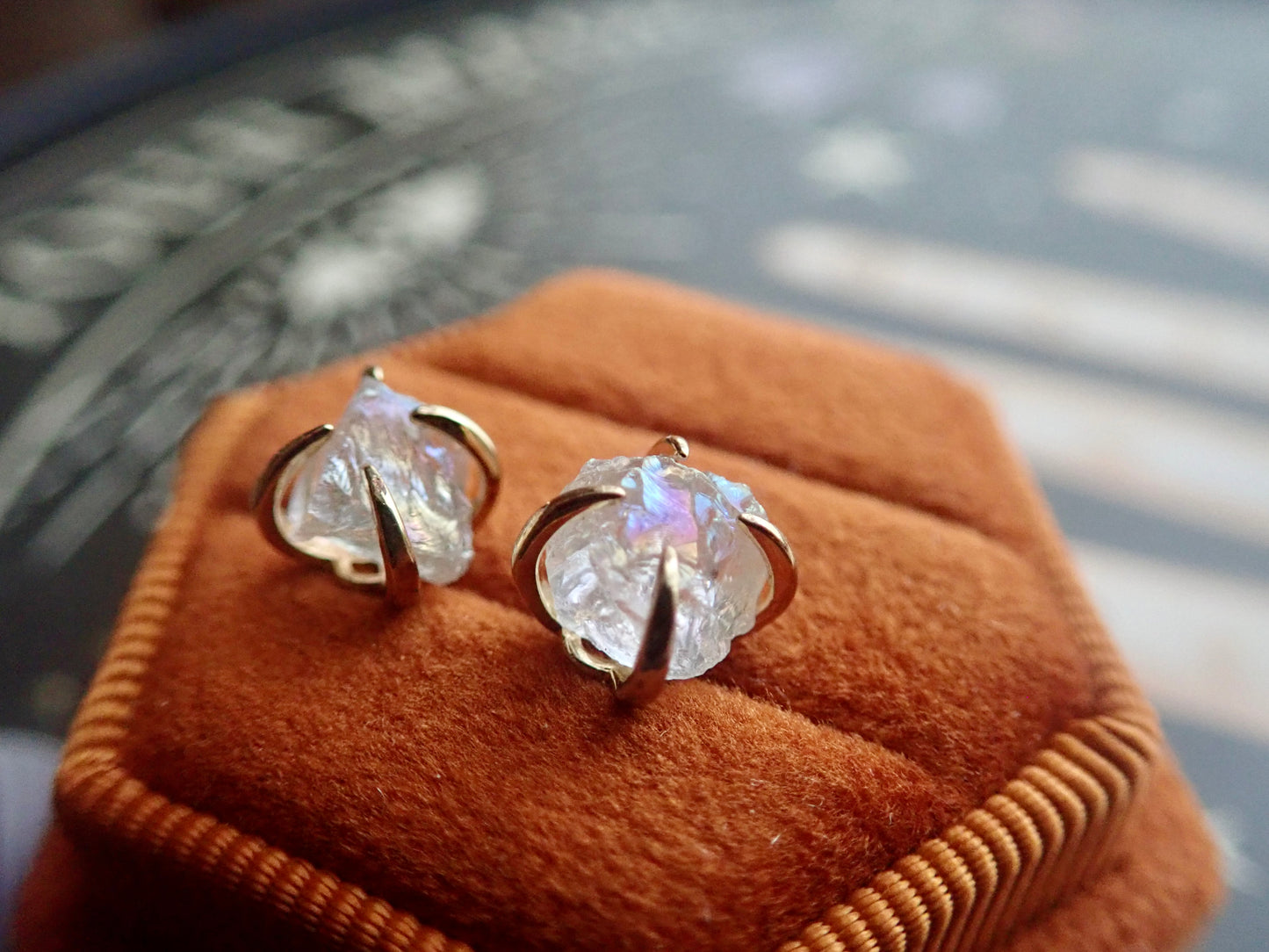 Angel Aura Stud Earrings