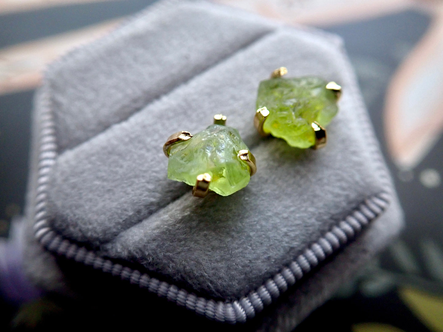 Priya Peridot Earrings