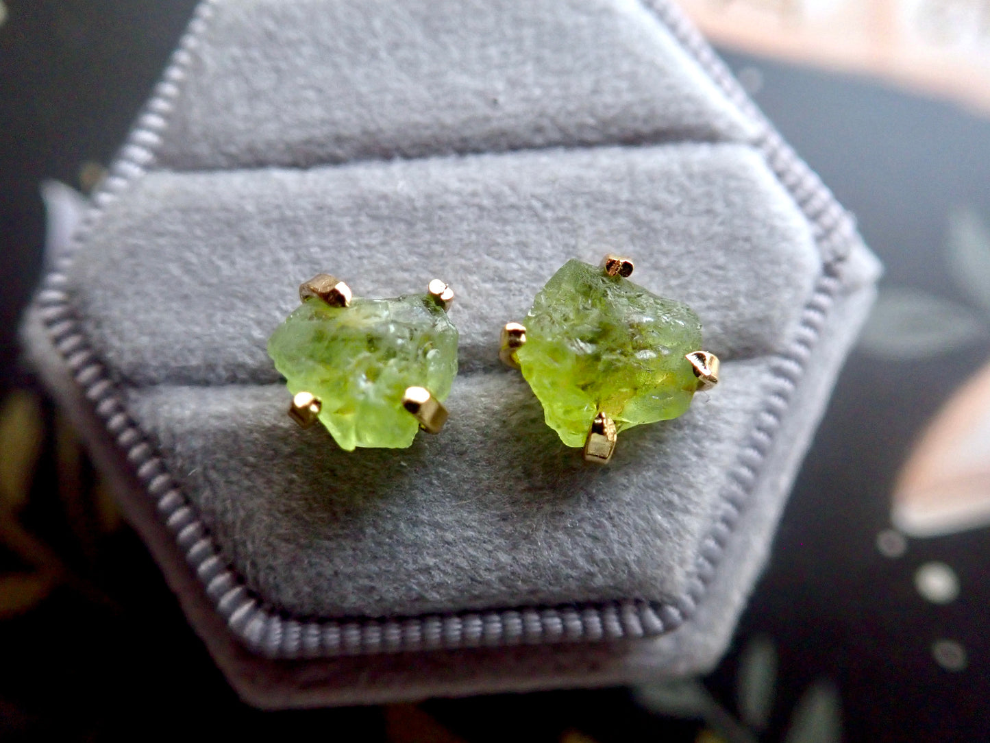 Priya Peridot Earrings