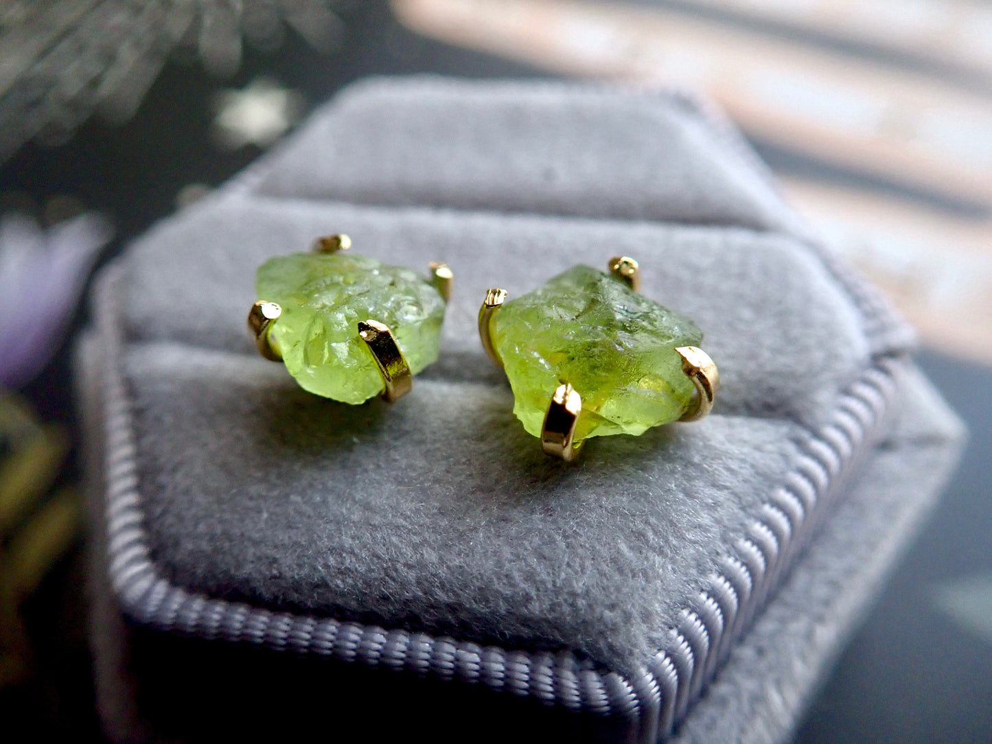 Priya Peridot Earrings